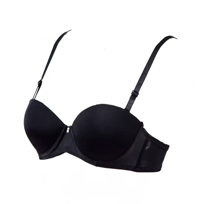 Soutien-gorge super Push Up sans couture pour femmes, bonnet rembourré, couleur unie, Double boutonn