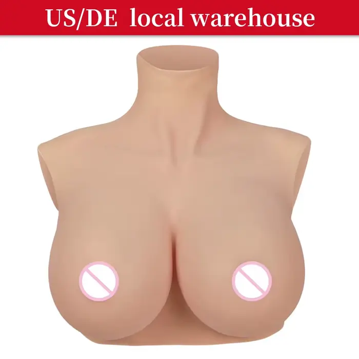 Crosscommode Silicone faux femmes corps seins formes de poitrine version légère version mince cospla