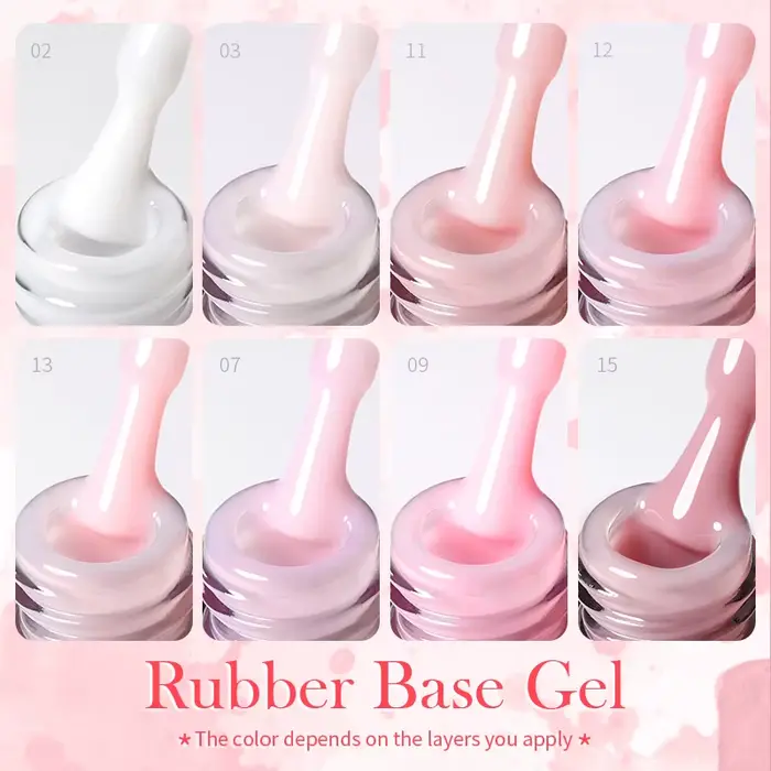 BORN PRETTY vernis à ongles Gel à Base de caoutchouc rose laiteux paillettes 15ml vernis Semi-Perman