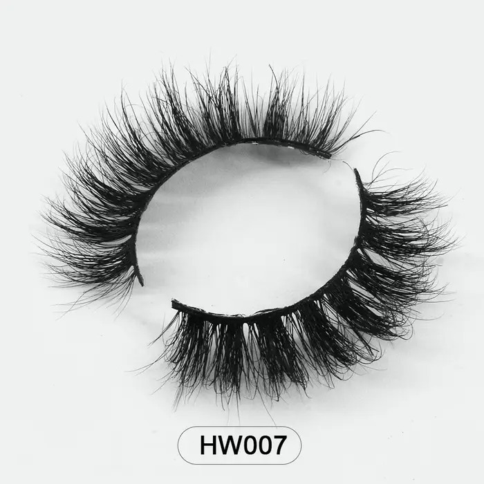 Livraison directe en gros naturel vaporeux 3d vison faux cils maquillage vison faux cils avec bande