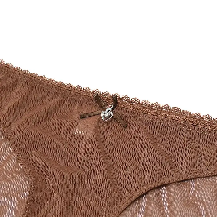 YBCG-Soutien-gorge en maille de dentelle transparente sexy pour femmes, soutien-gorge à grande tasse creuse, bretelles ajustées, lingerie, culotte solide commandée, sous-vêtements