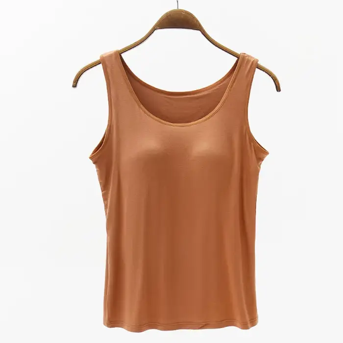 Casual Femmes Soutien-Gorge Précieux Y-Avec Coussinets De Tasse À Cinq Doigts Spaghetti Cami Top GlaFemale Camisole Avec Soutien-Gorge Intégré Push Up S-3XL