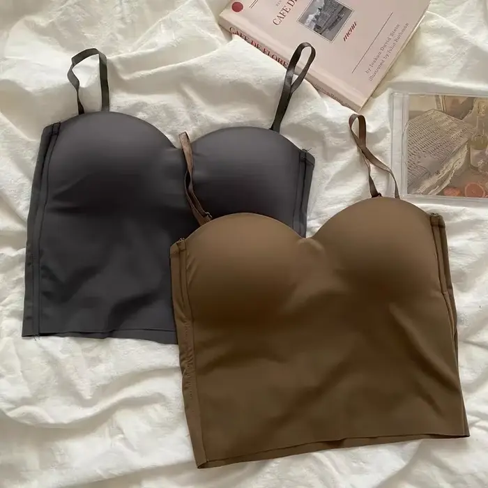 Camisole sans couture pour femmes, haut court de Fitness, été, fin, élégant, Sexy, assorti, décontra