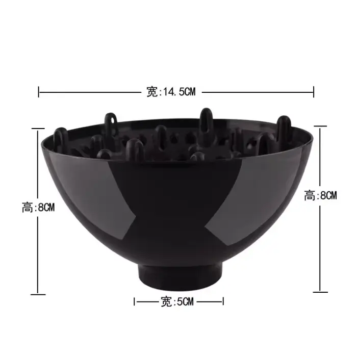 Salon de coiffure spécial sèche-cheveux grande tête stéréotype cheveux tête diffuseur capot diffuseu