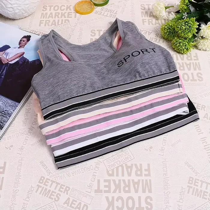 Dámská sportovní push-up podprsenka