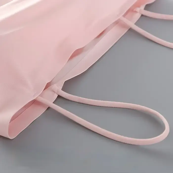 Taille confortable beauté dos enveloppement poitrine bustier tubulaire fille sans anneau en acier Camisole soutien-gorge sous-vêtements nouvelle femme Simple beauté dos