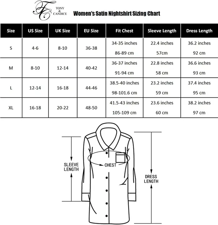 Chemise de nuit sexy en satin pour femme, chemise de nuit Tony & ci-après ice, robe de maison, vêtements de nuit monochromes pour femme, salon de sommeil