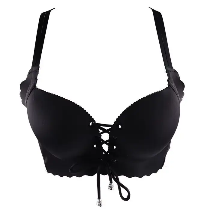 Soutien-gorge push-up sexy extra rembourré pour femmes, cordon de serrage réglable pour petites poit