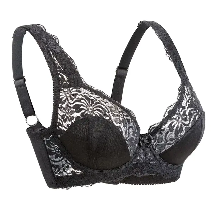 Sexy krajka podprsenka s kosticemi pro ženy Plus velikost zvláštní příležitosti