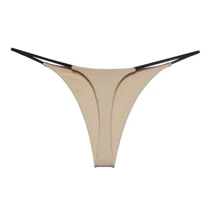 G-tanga Kalhotky Bavlněné ženy Spodní prádlo Sexy kalhotky Žena slipy tanga Pevný dokument Pantile Spodní prádlo M-XL Design Nízká velikost