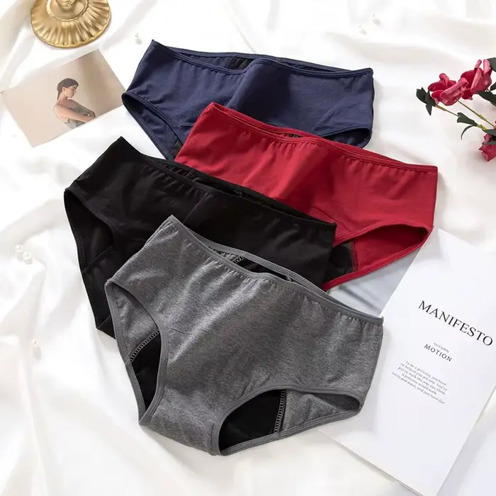 3 kusy menstruačních kalhotek pro ženy
