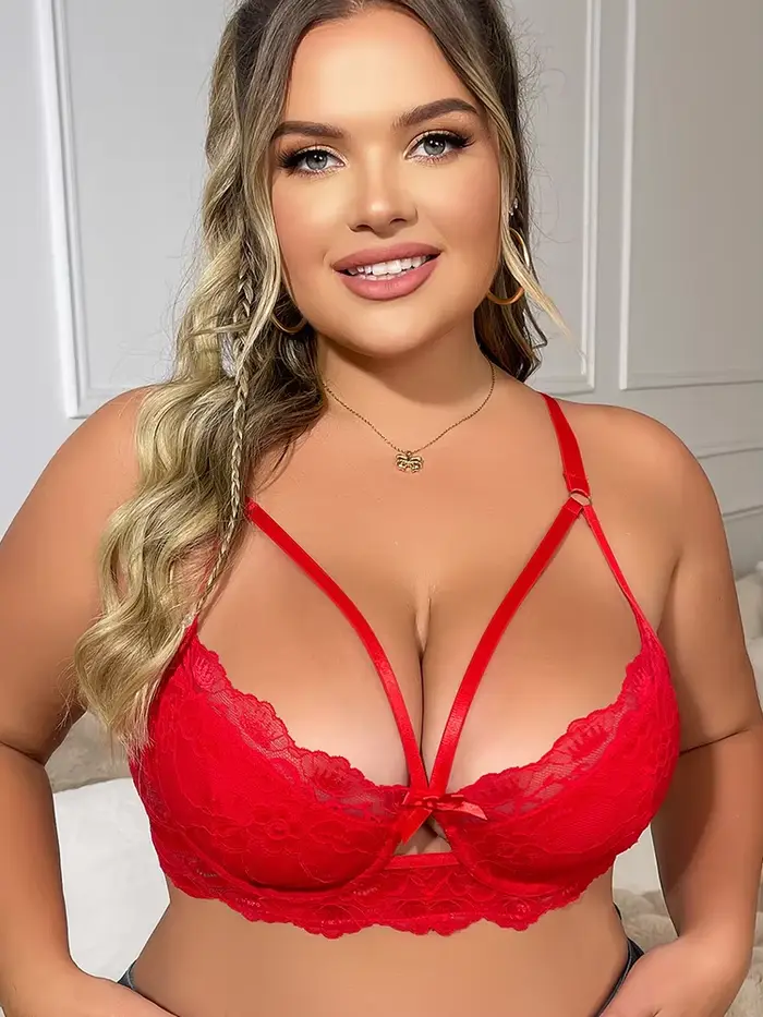 Soutien-gorge sexy pour petites poitrines avec dentelle fleur ultra-mince tricoté trois-quarts tasse armatures crochets et œillets occasion spéciale