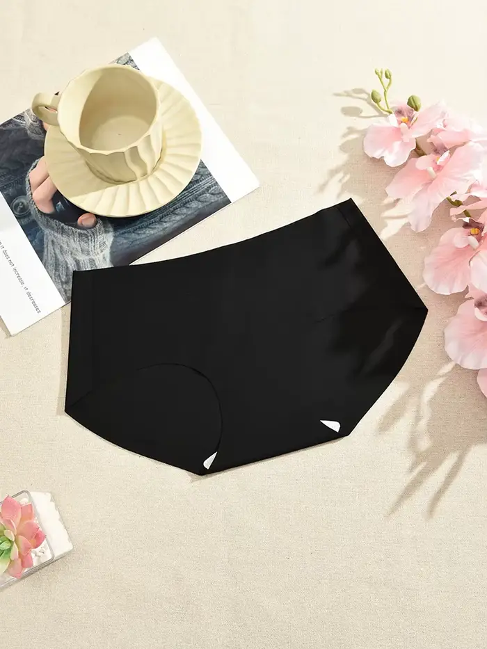 Culotte Sexy sans couture, confortable, douce, sous-vêtements intimes pour femmes, Lingerie Invisibl
