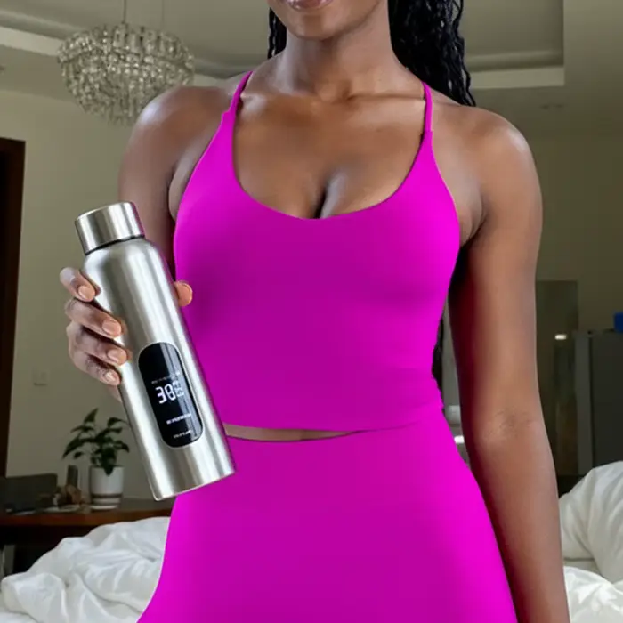 Sportovní top Nologo DRODRDFnamic na ramínko Orchid Cross Back Straps, bezešvé, s integrovanou podprsenkou a odnímatelnými podložkami XP157