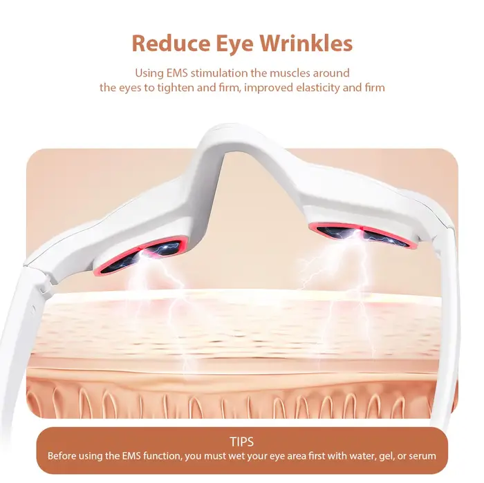 Foreverlily masseur oculaire soulage la Fatigue oculaire lunettes de Massage yeux soulagement de la 