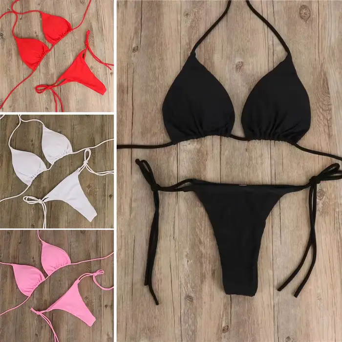 Dámské sexy letní bikiny s push-up vycpávkami