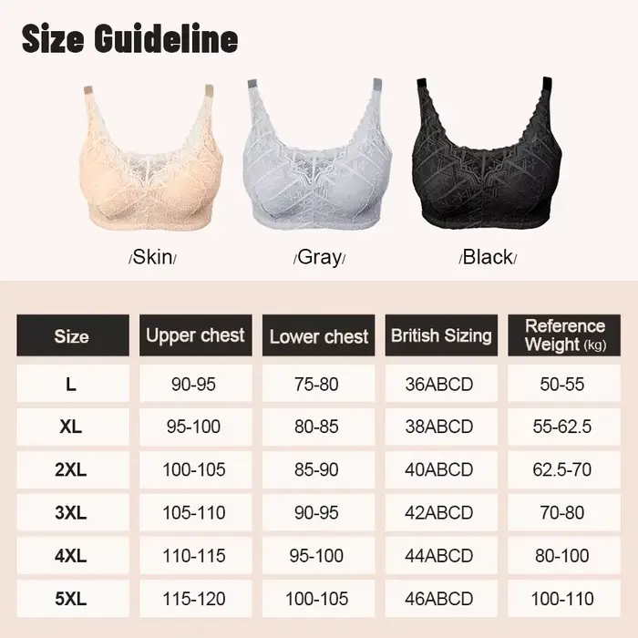 LERVANLA 2566 Soutien-gorge de mastectomie à forte respirabilité pour femme avec coussinets de forme de poitrine de poche inclus Confort en coton réglable Grand