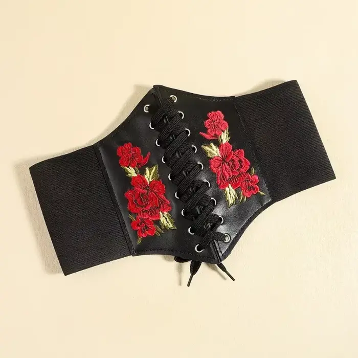 Body noir Shapewear femmes vêtements gothiques sous le buste taille Cincher formateur Pu cuir élastique Sexy mariée Corsets et Bustiers