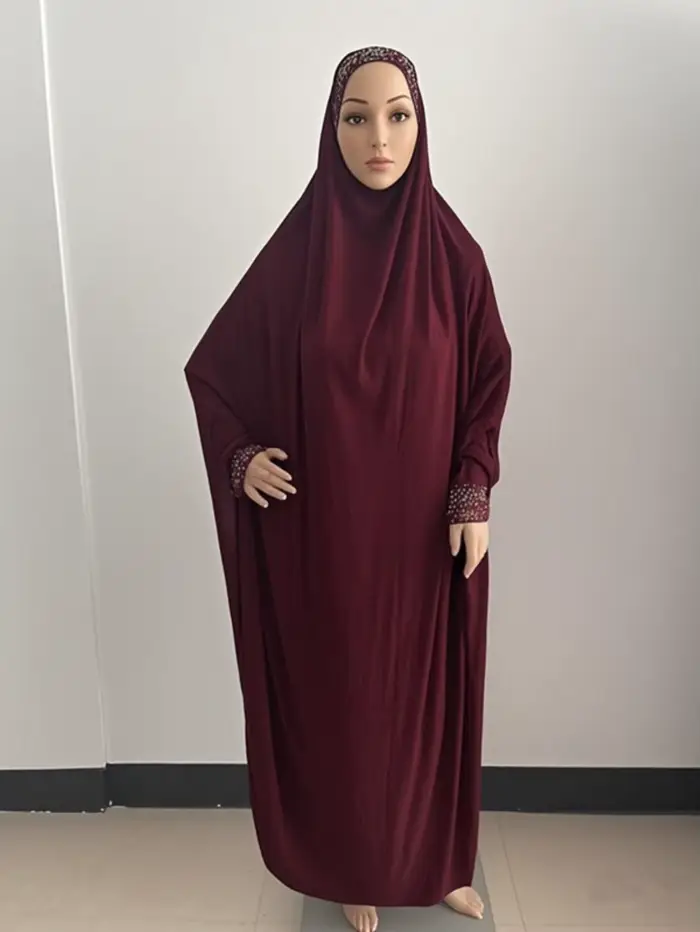 H098 taille libre Robe musulmane prier Khimar caftan Burqa Abaya Robe Hijab moyen-orient vêtements