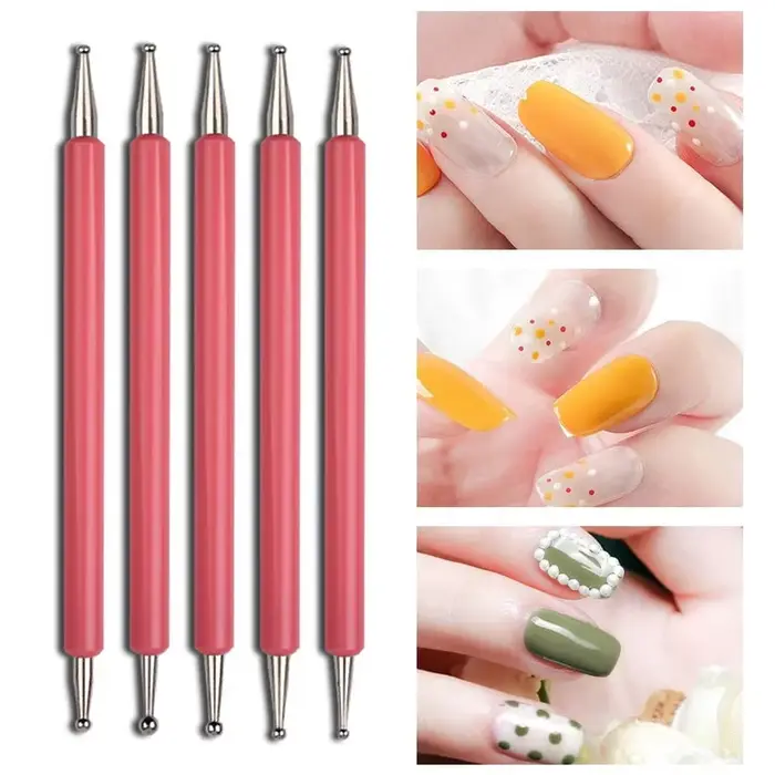 Oboustranné nástroje na nehty pro nail art