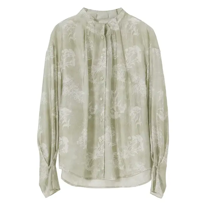Chemise en lyocell et nylon Sentubila élégante et décontractée pour femmes, idéale pour le bureau et les occasions spéciales