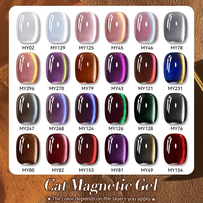 BORN PRETTY 10ml marron violet noir rouge chat vernis Gel magnétique manucure tremper Gel UV vernis