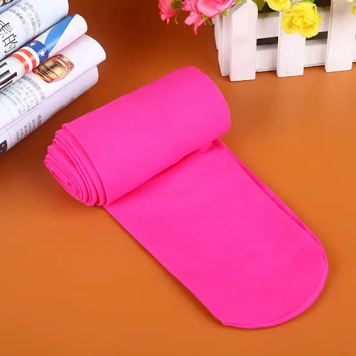 Collants chauds et Sexy pour femmes, 18 couleurs, couleur bonbon, velours 120D, sans couture, grands bas longs élastiques