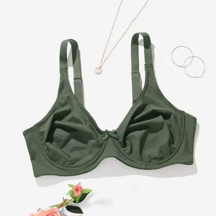 BEAUWEAR podprsenka s kosticemi pro velká prsa ženy hladká