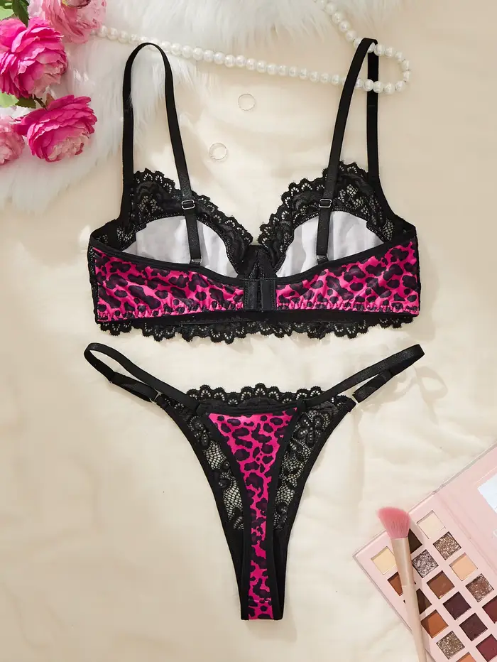 Sexy červený leopardí vzor Rose