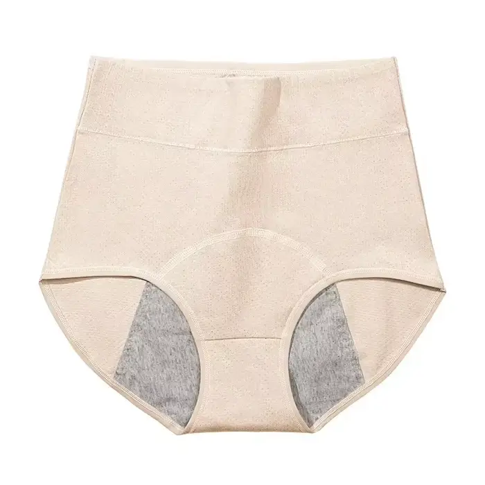 Culottes menstruelles pour femmes, culottes physiologiques, anti-fuites latérales, entrejambe en coton, respirantes, taille haute, sous-vêtements de maintien abdominal.